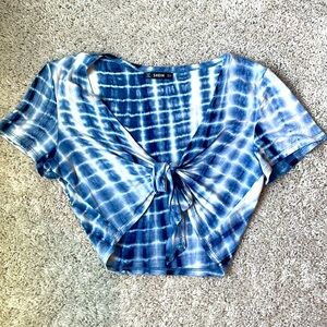Tie Dye Shein Crop Top
